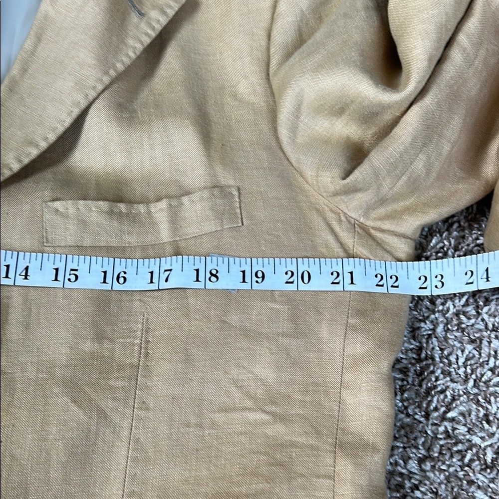 Armani Collezioni Tan Sport Coat Classic Cut - Picture 4 of 7